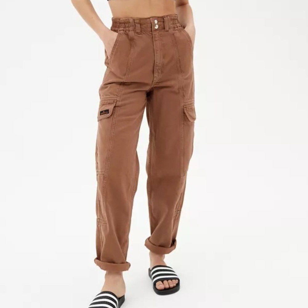 BDG Blaine High-Waisted Skate Jean - Light Brown Denim